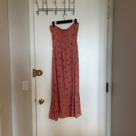 Reformation Arta Dress, color Rosato, size 8 - Picture 7 of 10